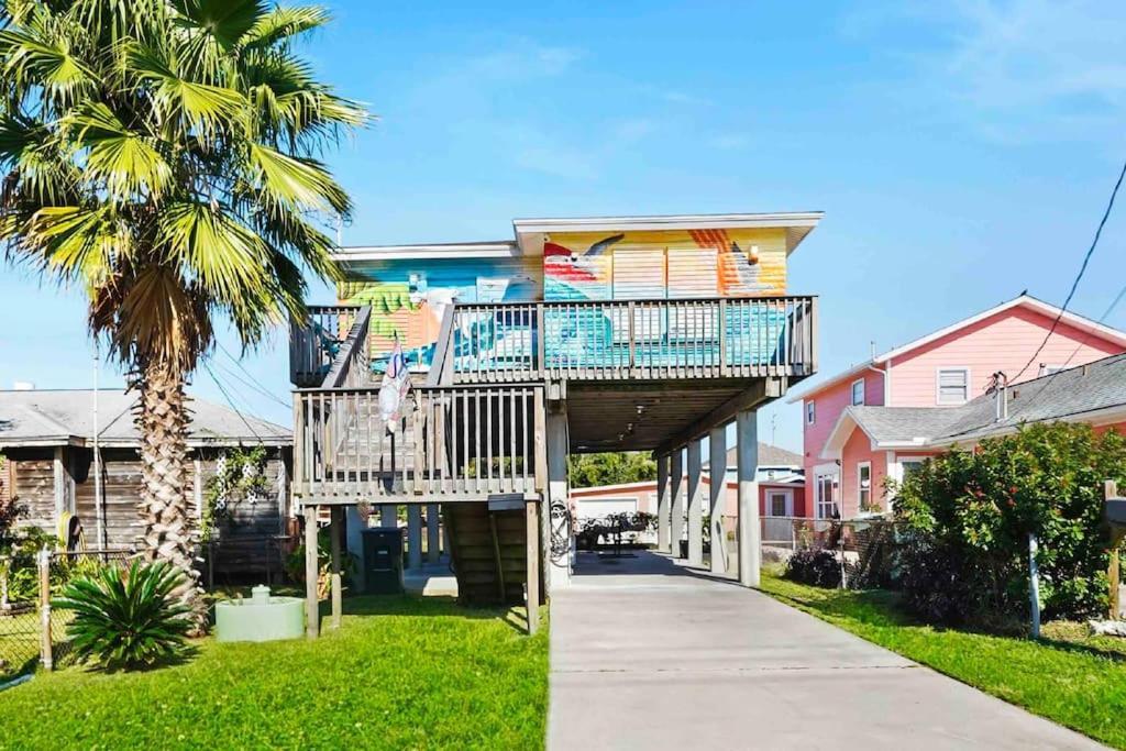 Galveston Beach House Family/Pet Friendly מראה חיצוני תמונה